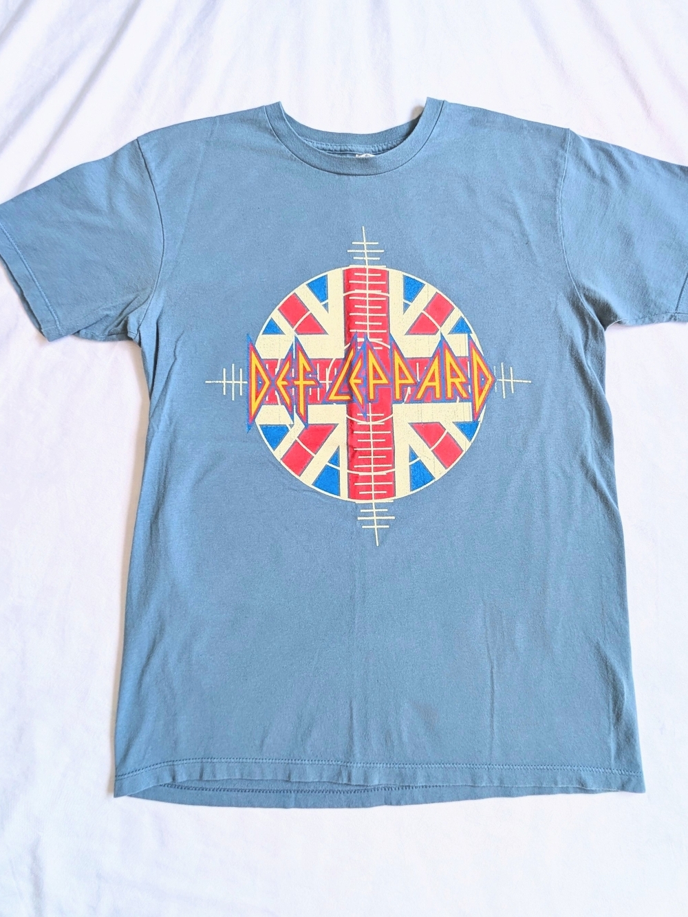 Def Leppard Medium T shirt 2014 Tour Alstyle Apparel & Activewear With Graphic